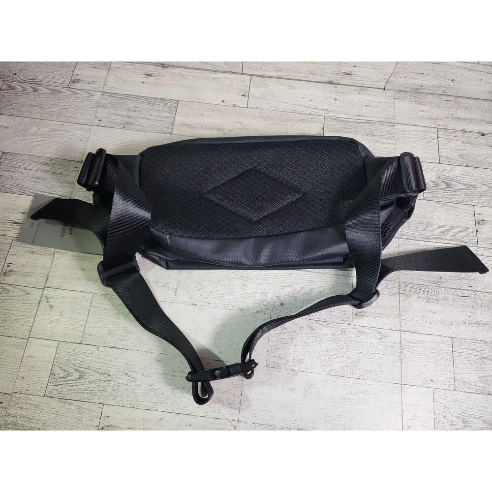 New BYLT Water Resistant Crossbody Bag Black 2 Liters Mens Womens w/ Tags